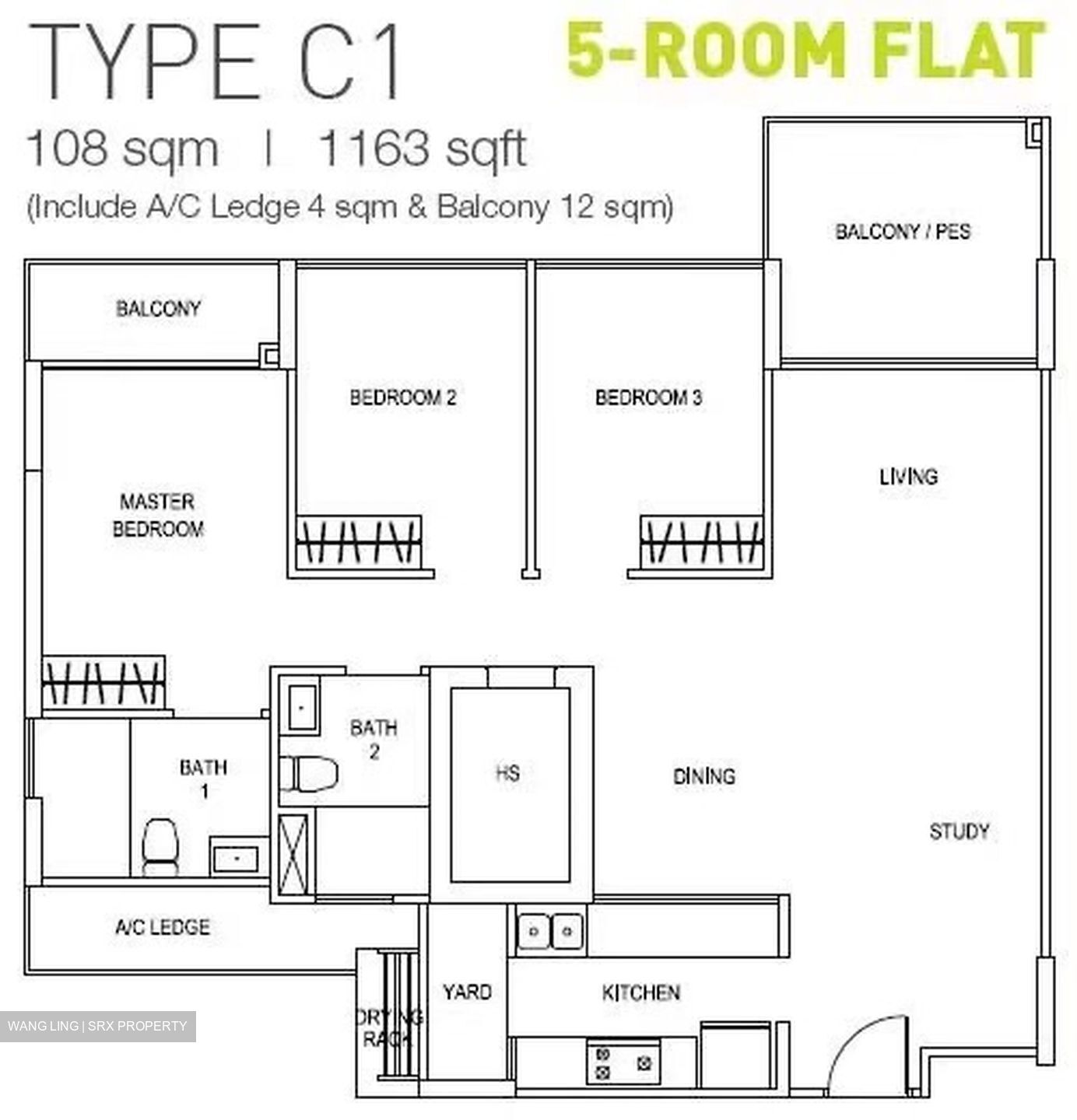 Blk 519D Centrale 8 At Tampines (Tampines), HDB 5 Rooms #373432601